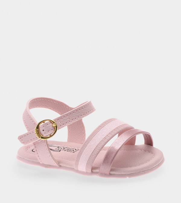 CUP CAKE Ankle Strap Flat Sandals