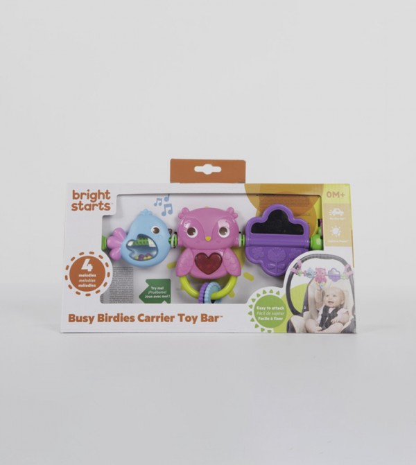 Buy BRIGHT STARTS Busy Birdies Carrier Toy Bar Take Along Toy In Pink 6thStreet Saudi Arabia