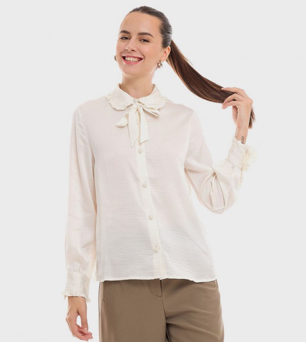 Embellished Button Detail Shirt
