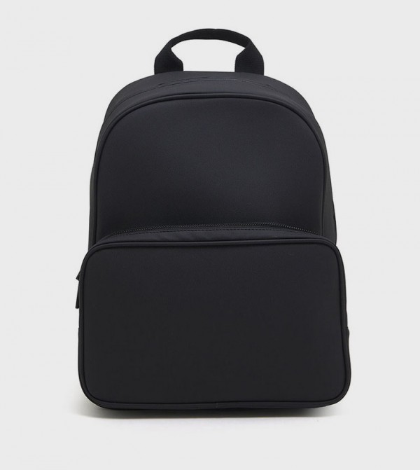 Solid Zip-Around Backpack