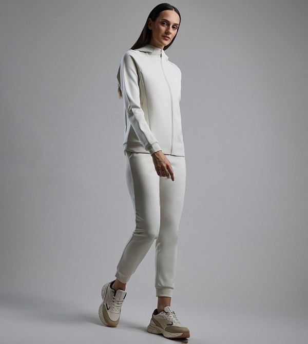 Logo Detail Joggers with Drawstring Waist