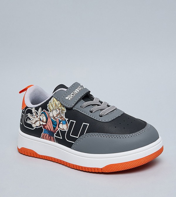 Dragon Ball Goku Printed Velcro Closure Sneakers