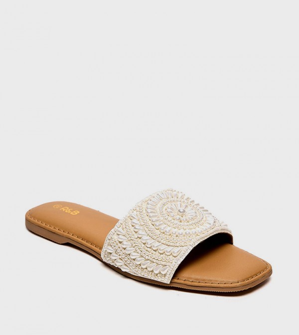 Embellished Flat Sandals