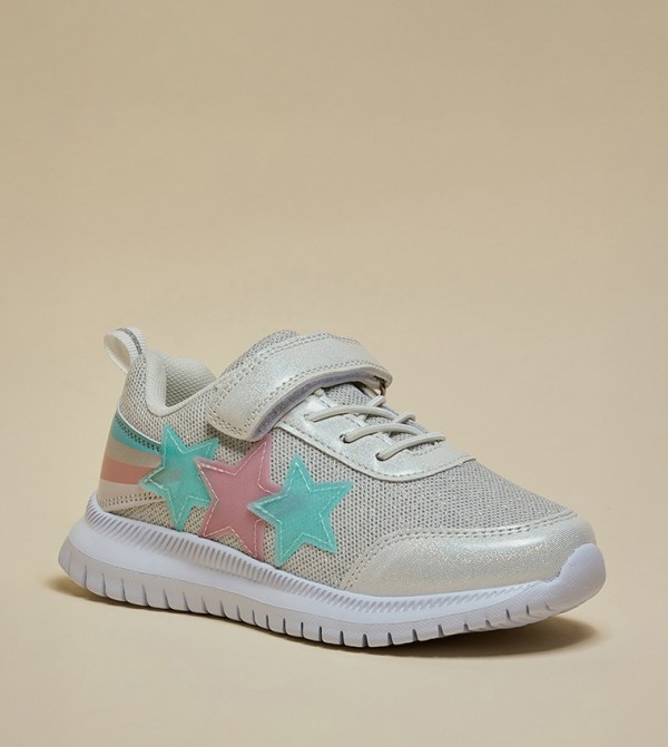 Appliqued Velcro Shoes