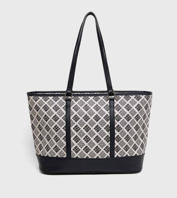 Patterned Tote Bag