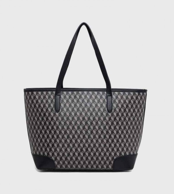 Patterned Tote Bag
