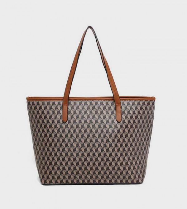 Patterned Tote Bag