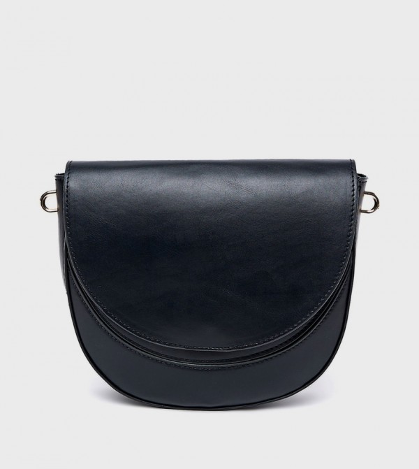 Textured Saddle Bag
