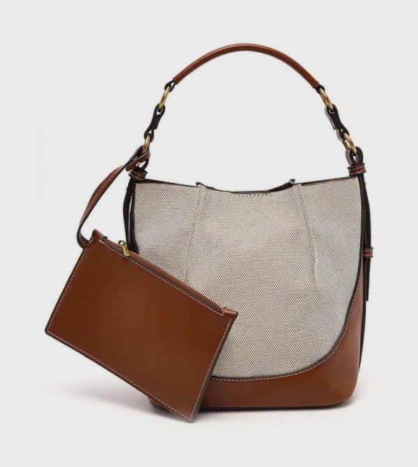 Color Block Shoulder Bag