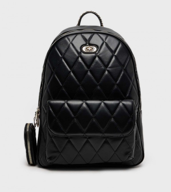 حقيبة ظهر مبطنة بسحاب محيط