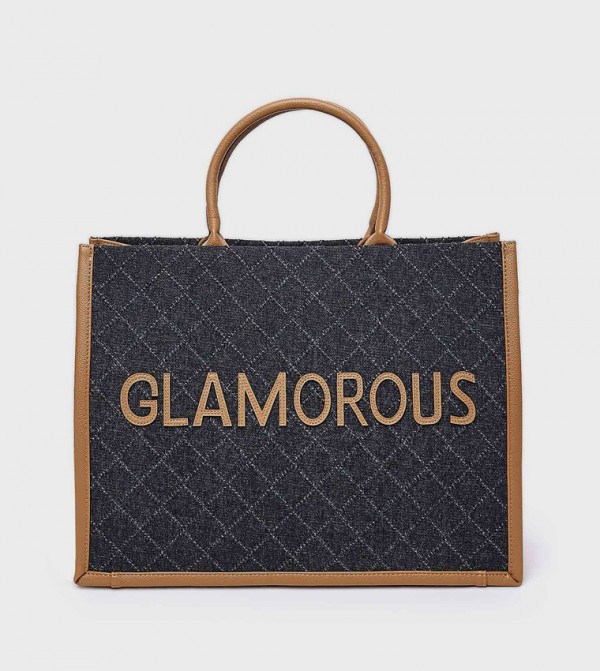 Appliqued Tote Bag