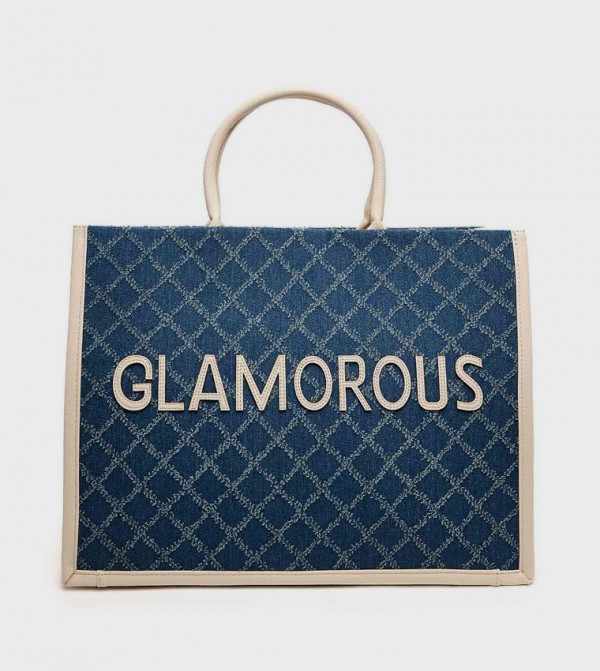 Appliqued Tote Bag