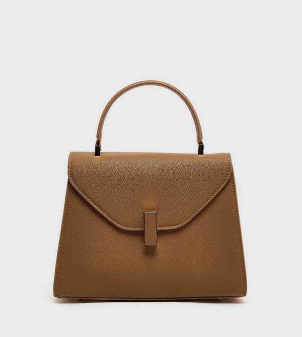 Textured Top Handle Bag