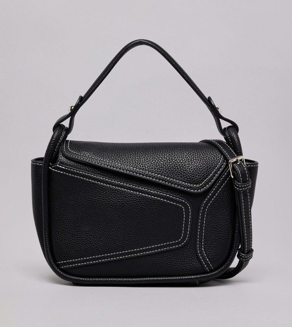 Textured Shoulder Bag