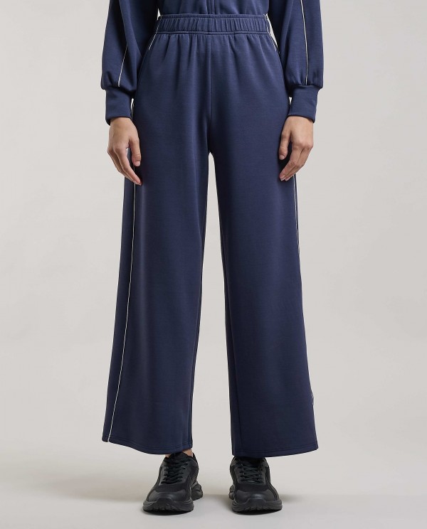 Solid Sweatpants with Drawstring Waist