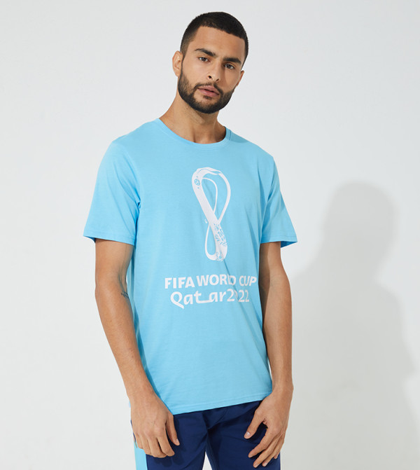 Qatar Fifa World Cup Mini Me Printed T-Shirt