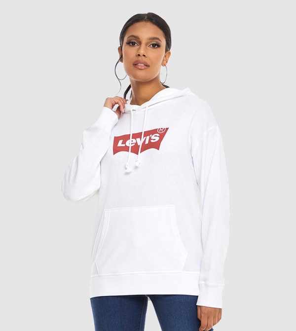 White levis cheap hoodie women's