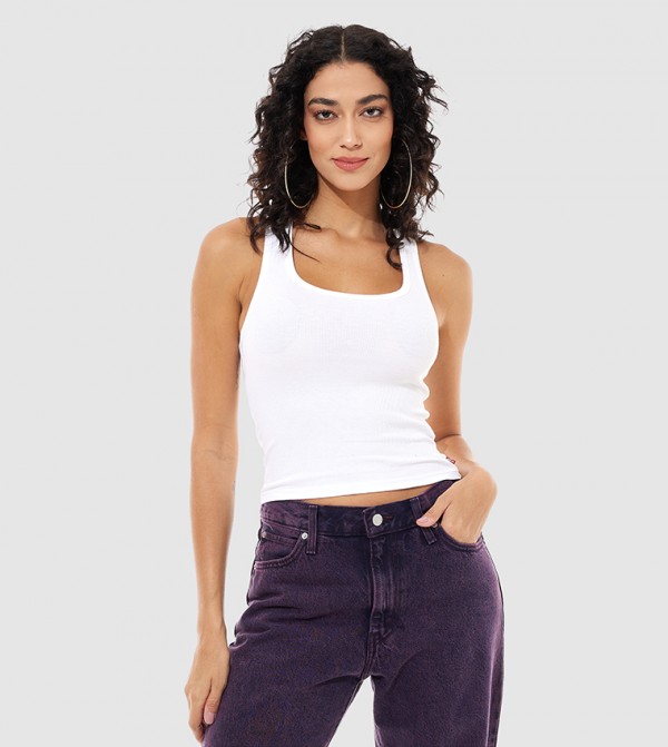 Honey Square Neck Tank Top