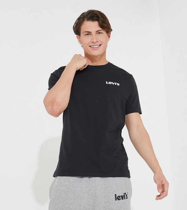 Graphic Print Crewneck T-Shirt