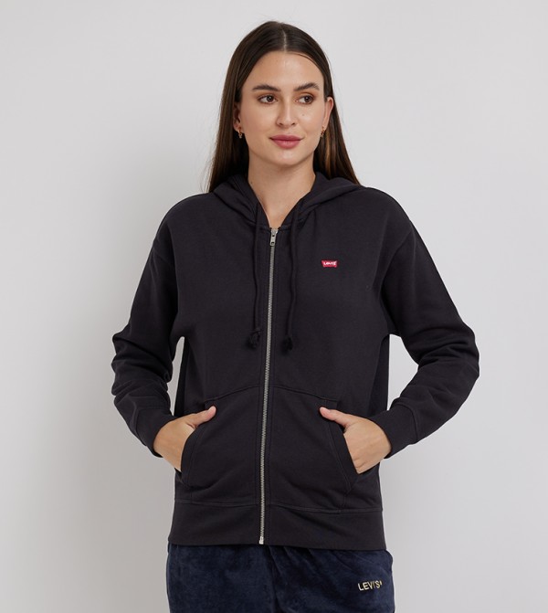 Levi's womens best sale black hoodie