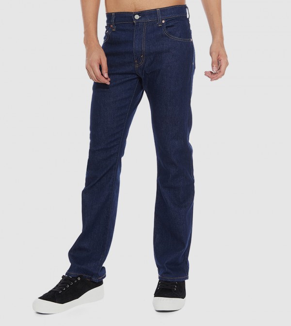 Buy Levi's 517 Slim Bootcut Jeans In Blue | 6thStreet Qatar