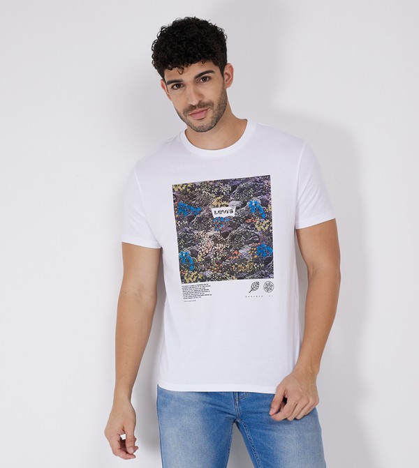 Graphic Printed Crew Neck T-Shirt
