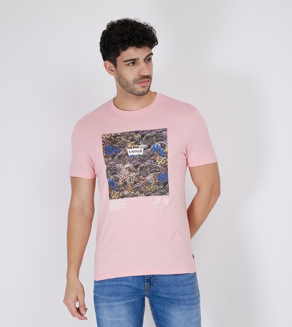 Graphic Printed Crew Neck T-Shirt