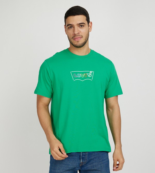 Logo Printed Relaxed Fit T-Shirt
