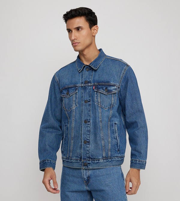 Levi's woven hot sale jacket full sleeve