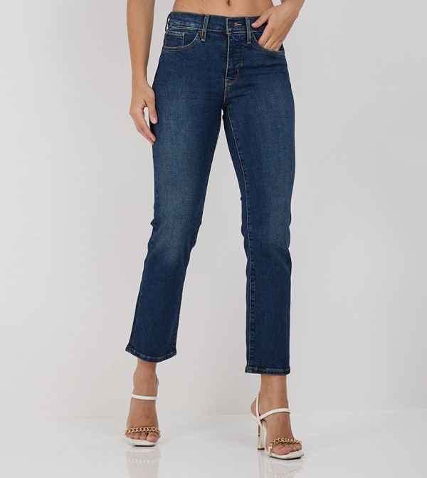 Faded Flared Jeans