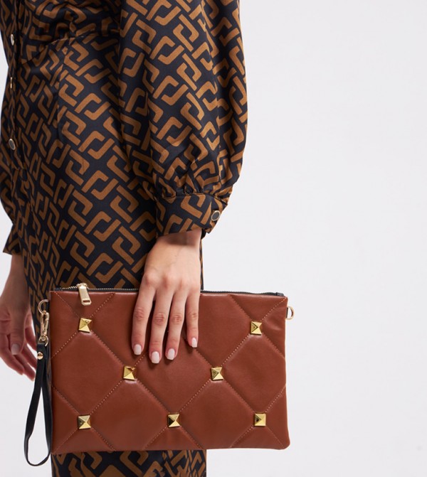 Stone Embellished Clutch 