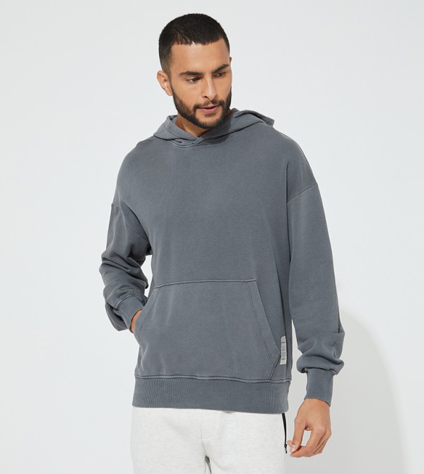 Oversized grey shop hoodie mens