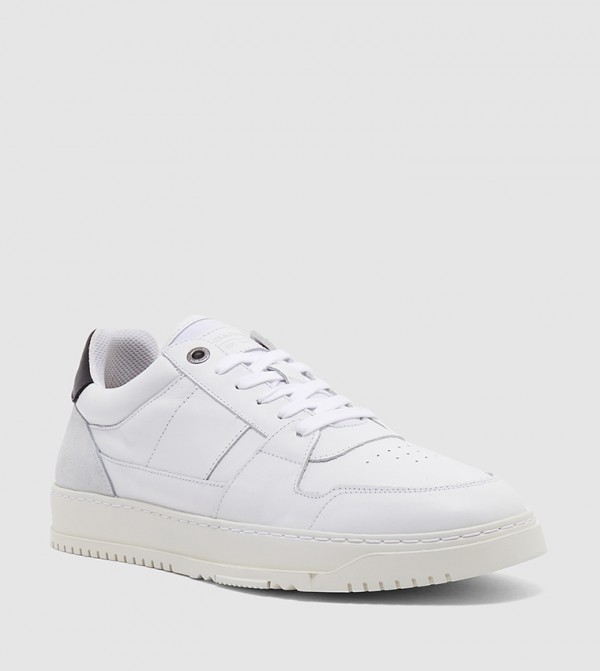 Lace-Up Low Top Sneakers