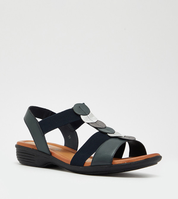 Buy Charles u0026 Keith Chain Link Flat Sandals In Beige | 6thStreet UAE