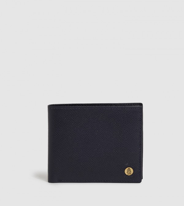 Textured Bi-Fold Wallet