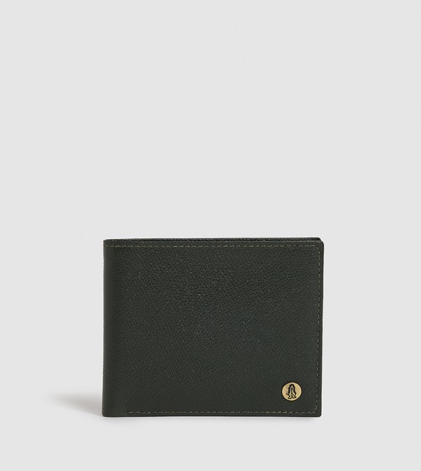 Textured Bi-Fold Wallet