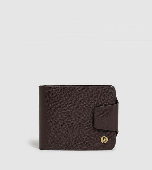 Textured Bi-Fold Wallet