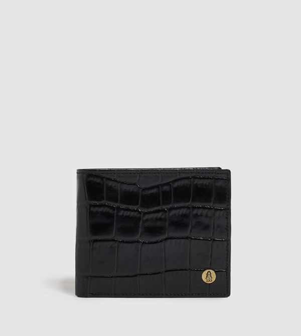 Textured Bi-Fold Wallet