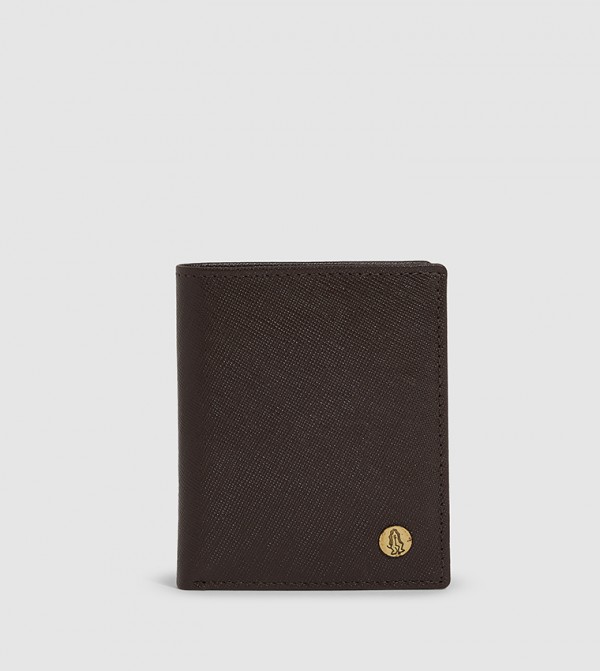 Textured Bi-Fold Wallet