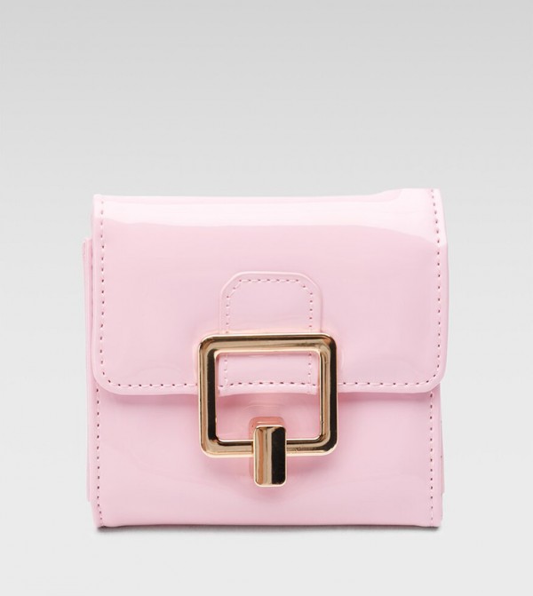 Danika Quilted Long Wallet - Pink