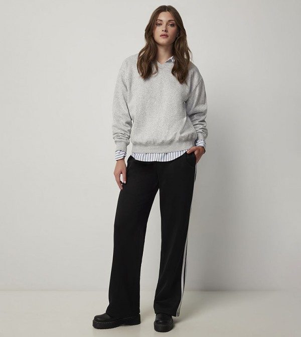 Side Striped Sweatpants