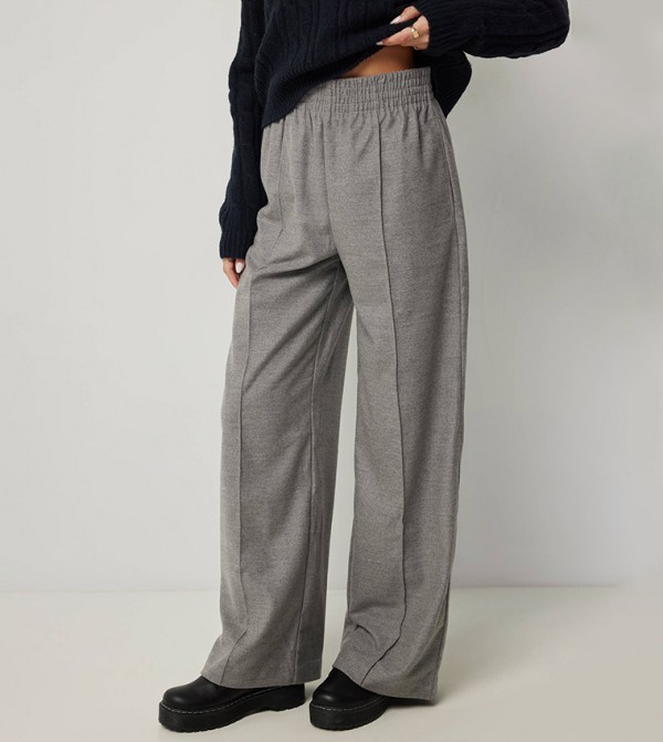High Waist Wide Leg Pants