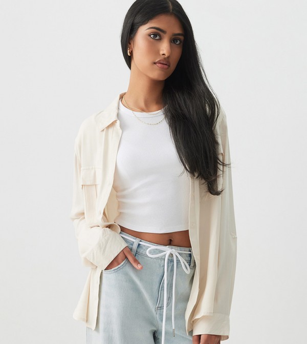 Solid Long Sleeves Shirt