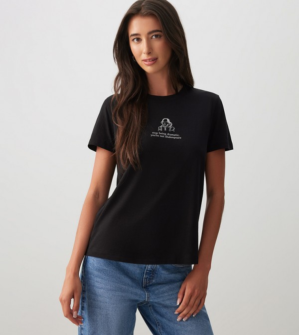 Printed Short Sleeves T-Shirt