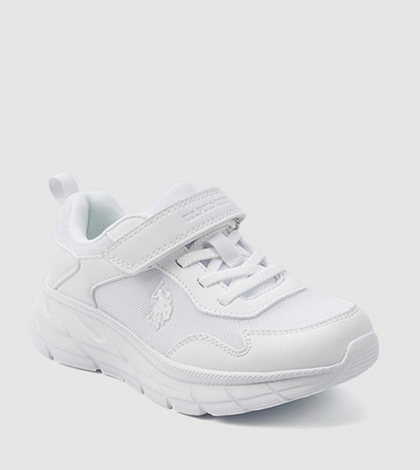 Logo Detail Velcro Sneakers