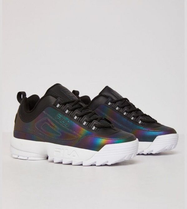 Fila disruptor ii phase shift black sale shoes