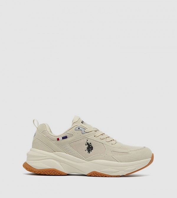 BOLIVAR Logo Detail Lace-Up Sneakers