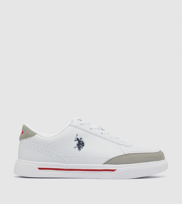 OLIGAR Color Block Lace-Up Sneakers