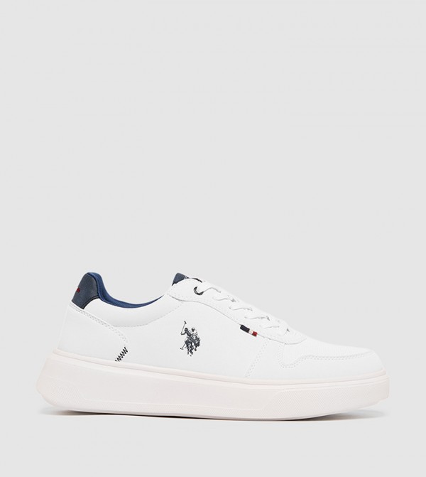 TIMOTHY Logo Detail Lace-Up Sneakers