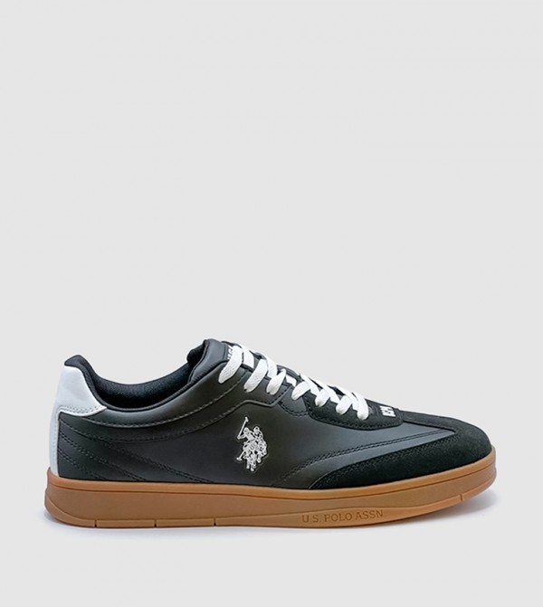 VALE Logo Detail Lace-Up Sneakers